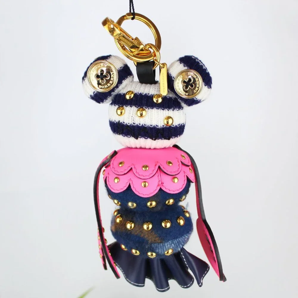 NWT Burberry Lobster Studded Key / Bag Charm